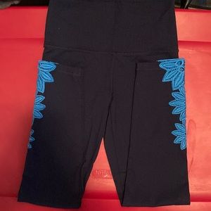 Blue Aerie leggings size S